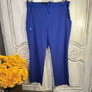 Figs Blue Technical Collection Utility Pants